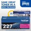 Brother Toner Magenta TN227M Alto Rendimiento - Impresión a color profesional sin interrupciones - Imagen 5